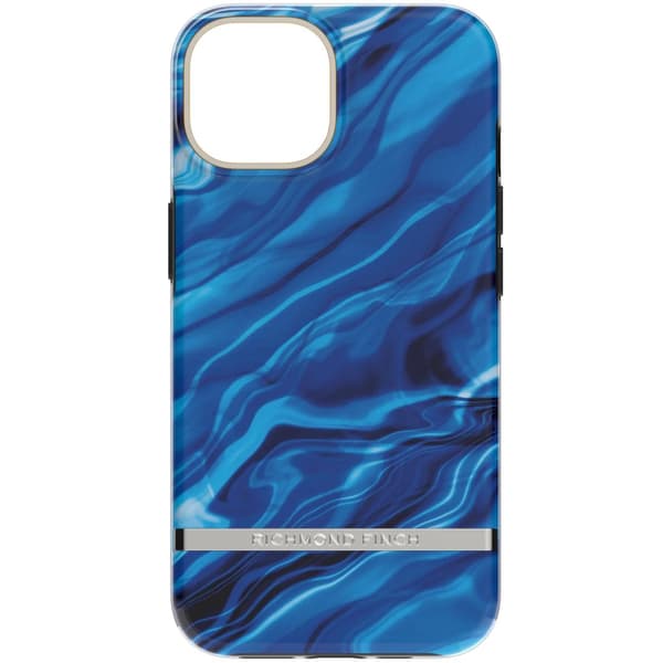 Richmond & Finch iPhone 14 case, Blue Waves
