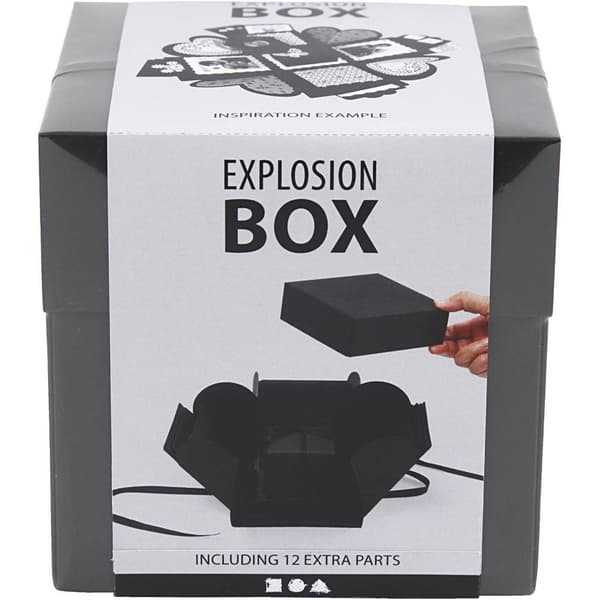 Creative Toys Eksplosionsæske - Sort (25378)