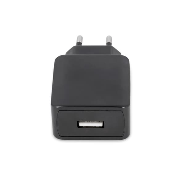 MXTC-01 Vægoplader USB (1A), sort