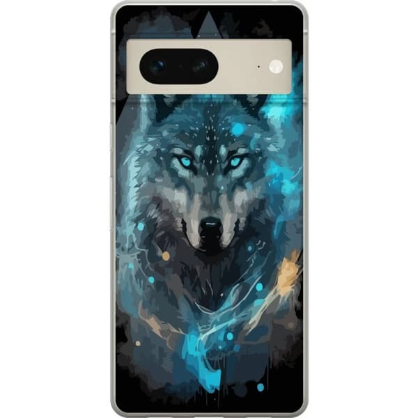 Mobildeksel til Google Pixel 7 med Ulve motiv