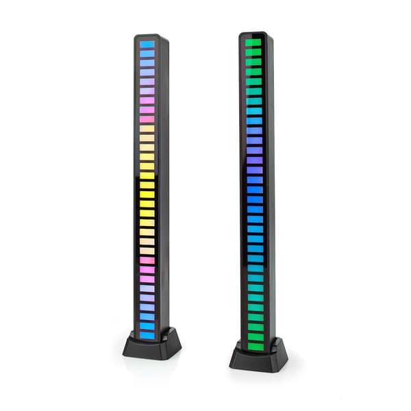 Nedis Gaminglys | RGB | Batteri | Indretning: Desktop / Notebook | Sort