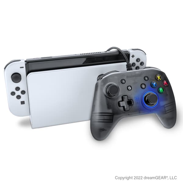 dreamGEAR Shadow trådbunden handkontroll för Nintendo Switch & Oled