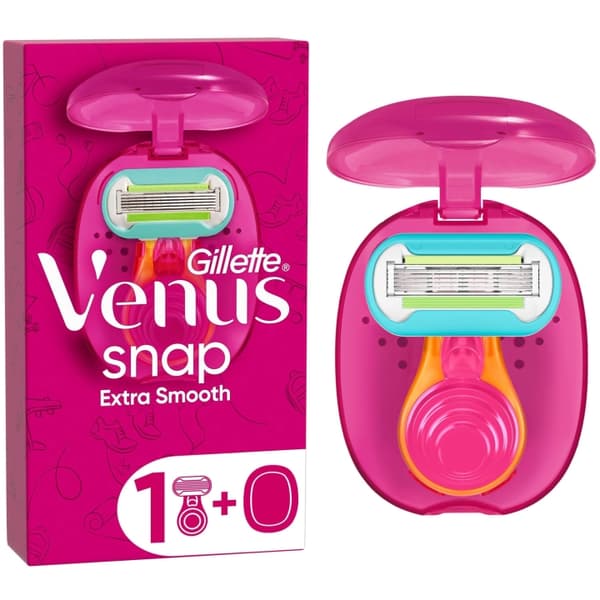 Gillette Venus Rakhyvel Extra Smooth Snap + 1st rakblad