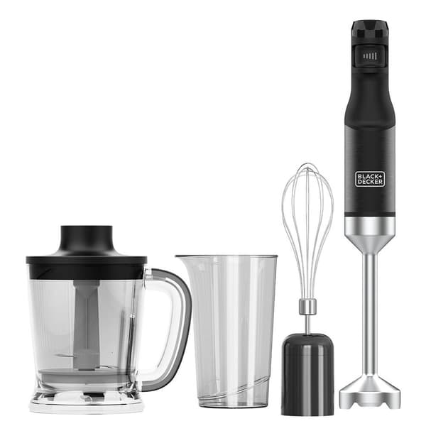 BLACK+DECKER Stavblender 1500W - Tilbehør - Sort