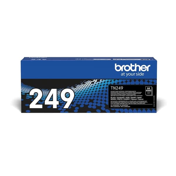 Brother TN249BK laserblækpatron, sort