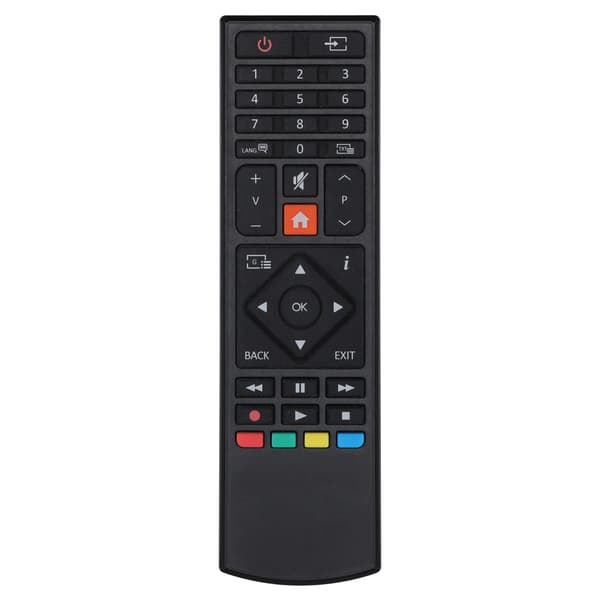 Lenco 24 tommer HD LED TV med DVB-T2 DVB-C DVB-S2 12V Sort