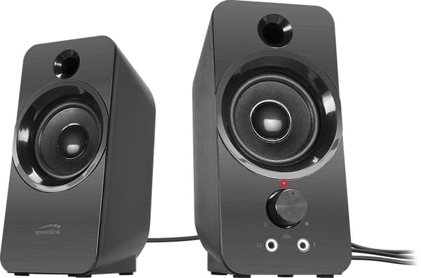 Speedlink DAROC stereohøjttaler, sort