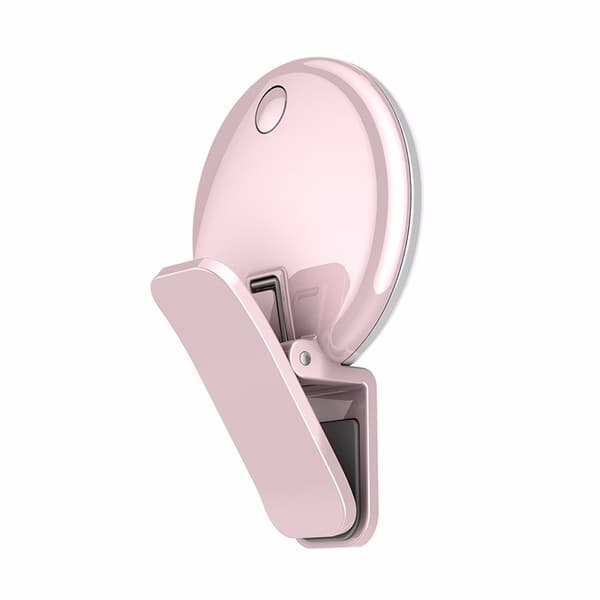 Selfie Light Klipsi - Pinkki