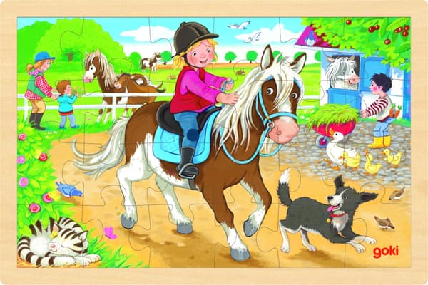 Goki Pussel ponnygård - (57412)
