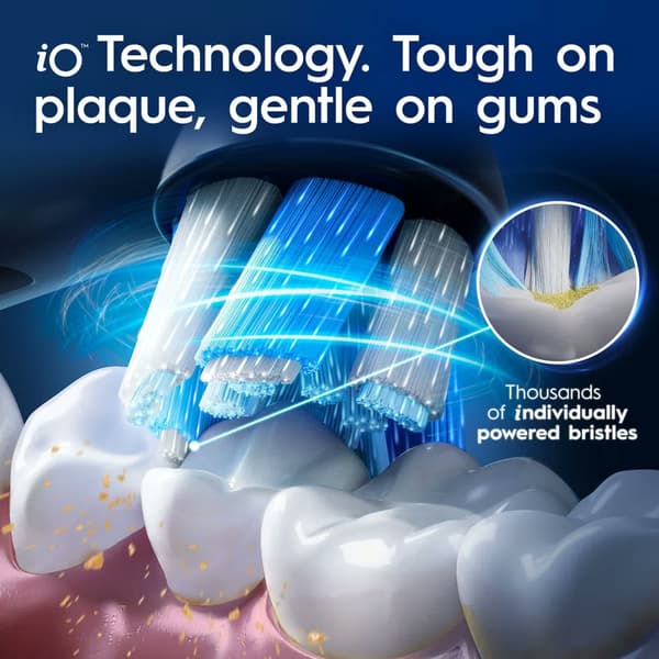 Oral B Eltandborste iO White Clean Black