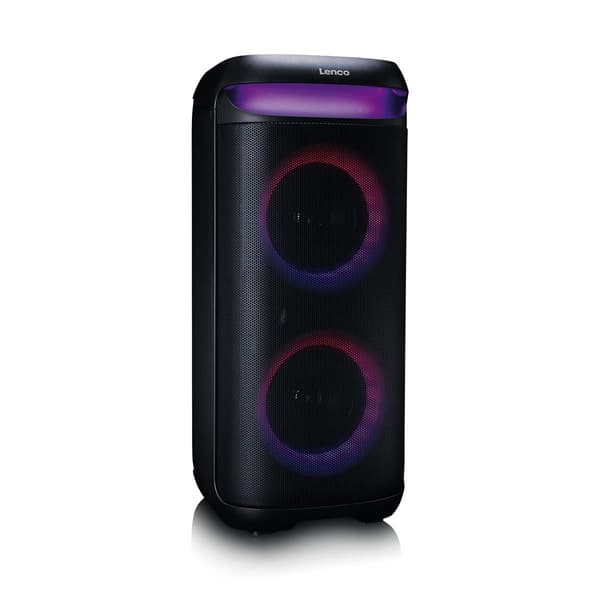 Lenco Bluetooth®-kaiutin, jossa on sisäänrakennetut valot