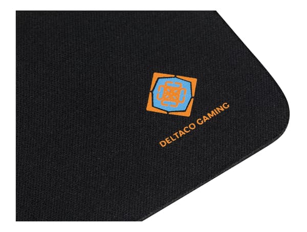 DELTACO GAMING musematte i neopren, 2 mm tynn, svart