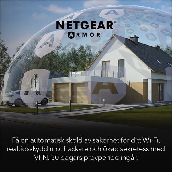 Netgear Nighthawk WiFi 7 Router RS200, 6.5Gbps Netgear