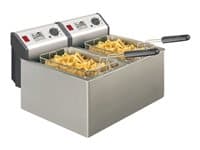 Fritel Profesjonell frityrgryte 16 liter rustfritt stål
