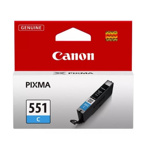 Canon Bläck 6509B001 CLI-551 Cyan
