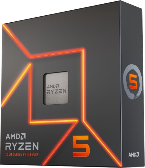 AMD Ryzen 5 7600X-processor för AM5-sockel