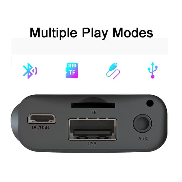 Bärbar Bluetooth-högtalare Vattentät
