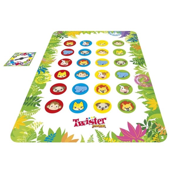 Hasbro Twister Junior 2 spil i 1 (DK/NO)