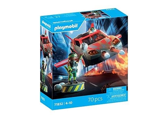 Playmobil Sankarit: Sankari ajoneuvolla (71832)