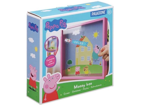 Paladone Peppa Pig-ramme-sparegris
