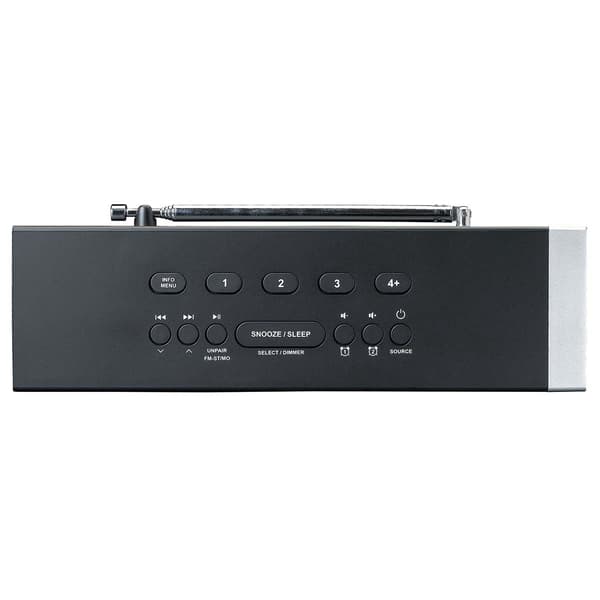 Lenco DAB+ FM-klokkeradio med Bluetooth