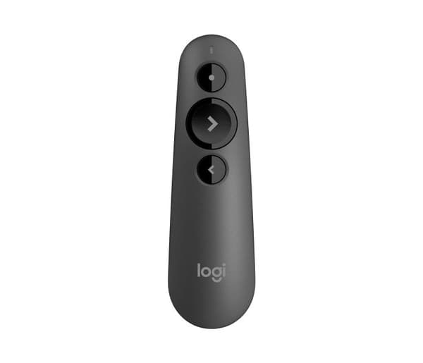 Logitech R500s laserfjernkontroll for presentasjoner, grafitt