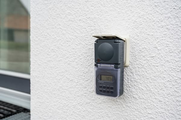 Brennenstuhl Digital Utomhustimer, Svart