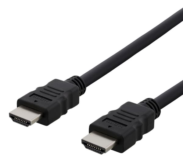 DELTACO HDMI-kaapeli, CCS, HDMI High Speed w/Ethernet, 3,0m, musta
