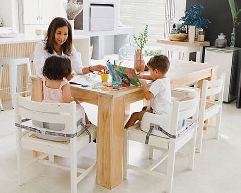 Bumbo Multi Seat - Sittdel för småbarn, pulverblå