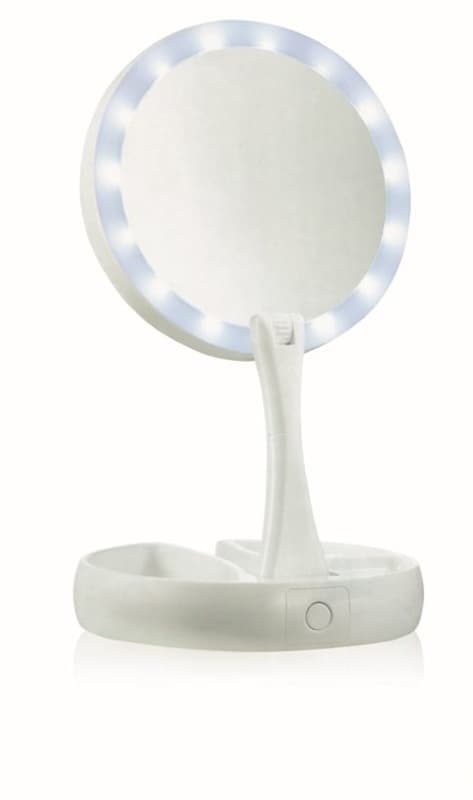 Cenocco sammenleggbart LED-speil (CC-9050)