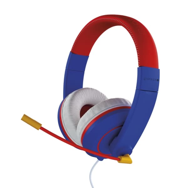 Gioteck XH-100S kablet stereohodesett (blå/rød)