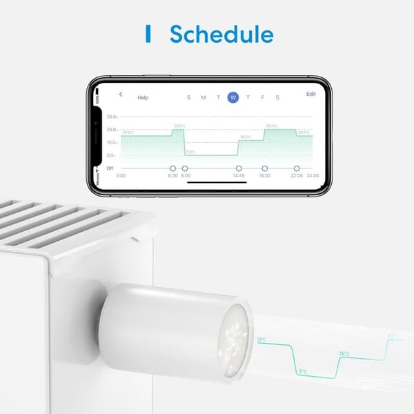 Meross Smart Termostatventil Start Kit