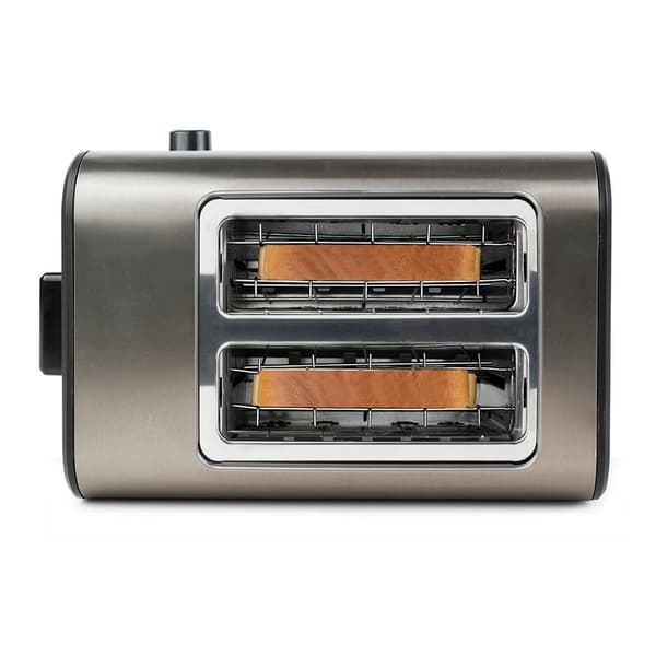 BLACK+DECKER Brödrost 2-Skivor Borstat Stål
