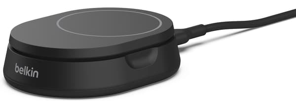 Belkin BoostCharge Pro sammenleggbar Qi2-ladestasjon, svart