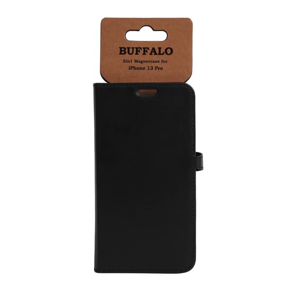 Buffalo Mobiletui iPhone 13 Pro Svart