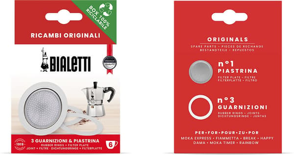 Bialetti reservedelssett, Moka Express 6 kopper