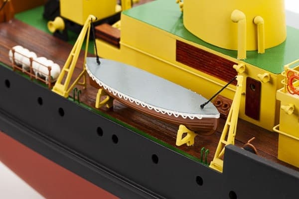 1:75 Elbjørn Icebreaker - Skrog i tre