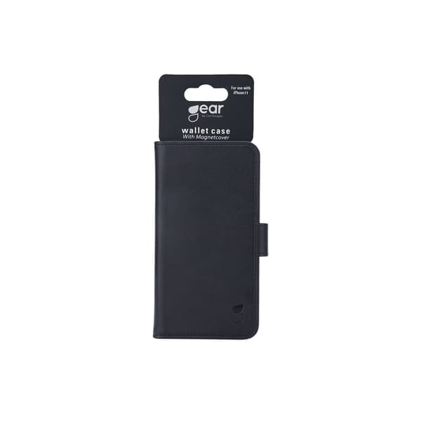 Gear Lompakko 2in1 Musta - iPhone 11