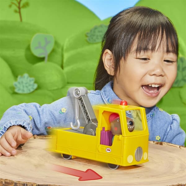 Hasbro Peppa Pigs bestefar hunder tauebil