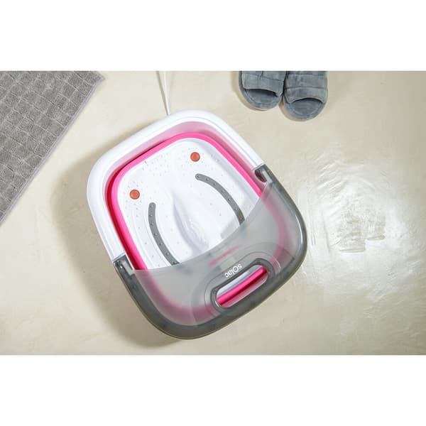 SOLAC Foot Massager Foldable Therma Hydro