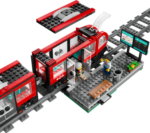 LEGO City Tog 60423 - ekspresstoppested i centrum