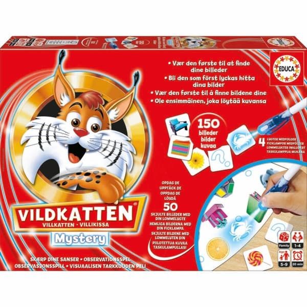 Educa Vildkatten - Mystery 150 bitar (78-19603)