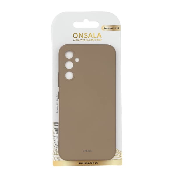 Onsala Mobilskal Silikon Summer Sand - Samsung Galaxy A34 5G