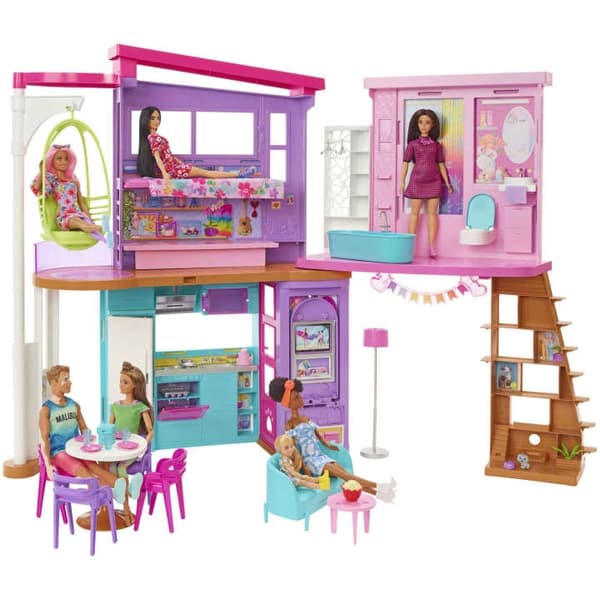 Barbie Lekset med semesterhus (HCD50)