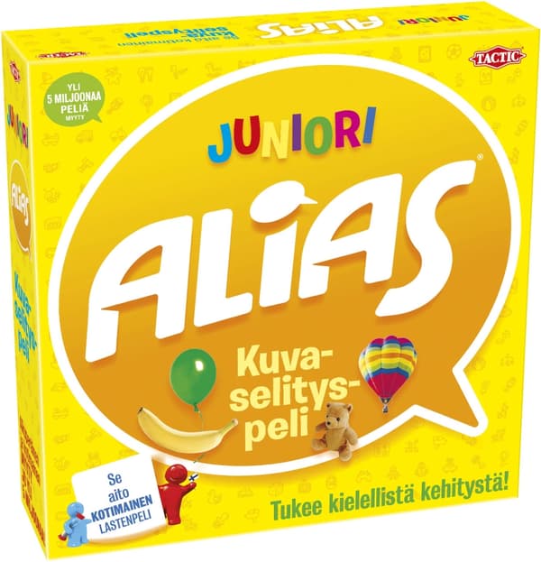 Tactic Junior Alias ​​brädspel, Finska
