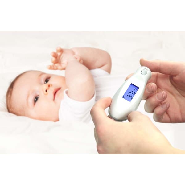 Alecto BC-27 Infrarødt øretermometer hvit