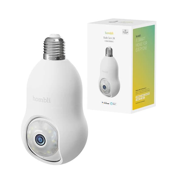 Hombli Smart Bulb Kamera Hvid