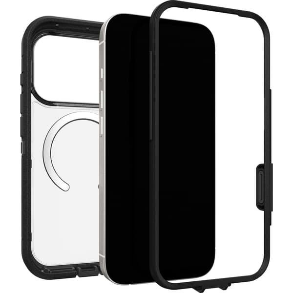 Otterbox Defender Pro Xt Clear Camera Control Iphone 17 Pro - Clear/Black