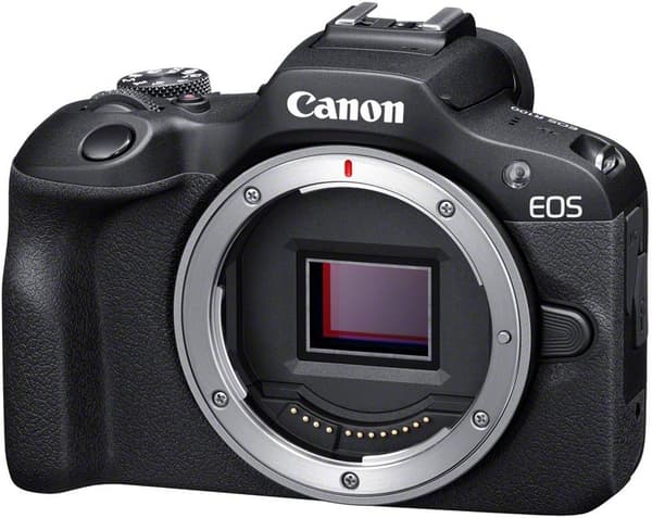 Canon EOS R100 mikrosystemkamera + 18-45 mm IS STM-objektiv