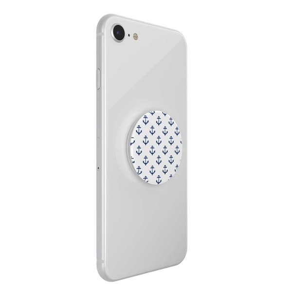 PopSockets PopGrip Anchors Away White